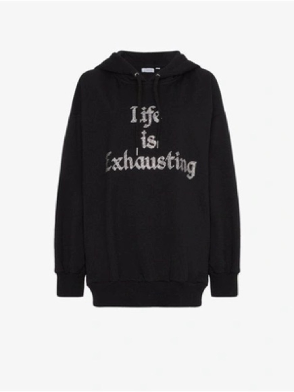 Ashish 'Life Is Exhausting' Hoodie